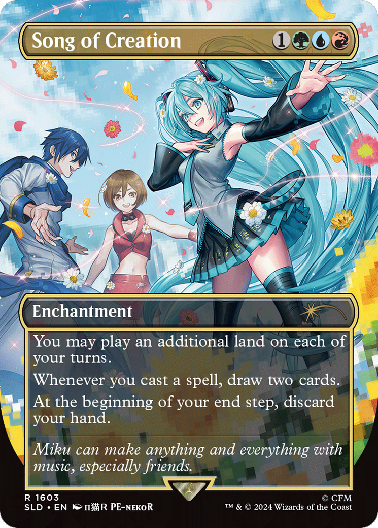 Song of Creation (Rainbow Foil) [Secret Lair Drop Series] - Destination Retro