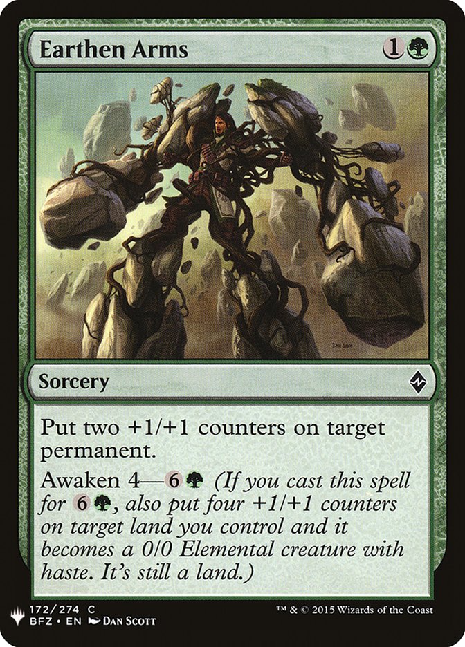 Earthen Arms [Mystery Booster] - Destination Retro