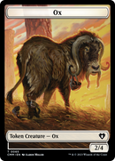 Phyrexian Golem // Ox Double-Sided Token [Commander Masters Tokens] - Destination Retro