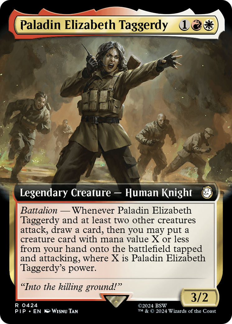 Paladin Elizabeth Taggerdy (Extended Art) [Fallout] - Destination Retro