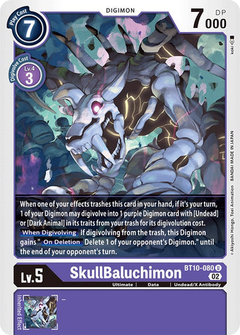 SkullBaluchimon [BT10-080] [Xros Encounter] - Destination Retro