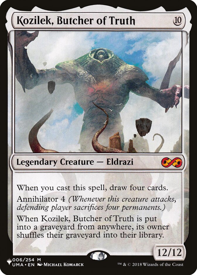 Kozilek, Butcher of Truth [The List] - Destination Retro