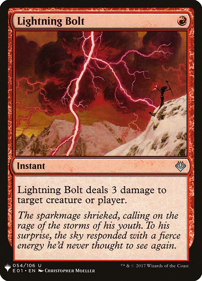 Lightning Bolt [Mystery Booster] - Destination Retro