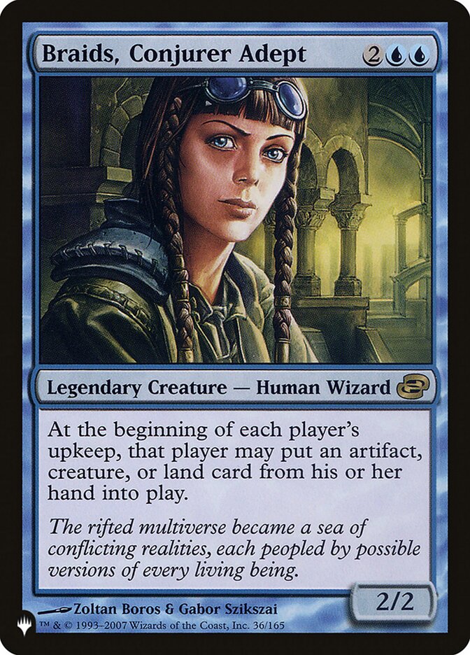 Braids, Conjurer Adept [The List] - Destination Retro