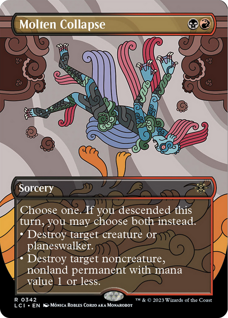 Molten Collapse (Borderless) [The Lost Caverns of Ixalan] - Destination Retro