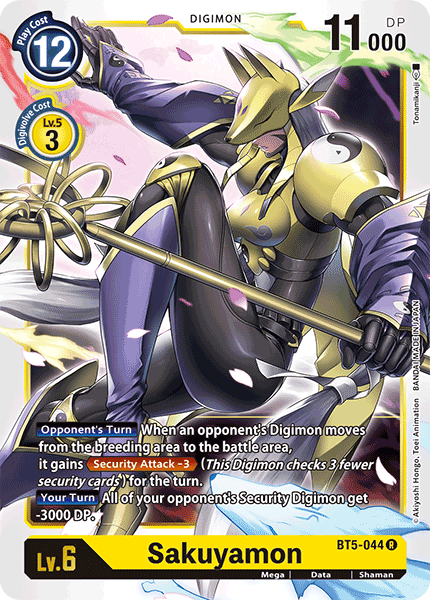 Sakuyamon [BT5-044] [Battle of Omni] - Destination Retro