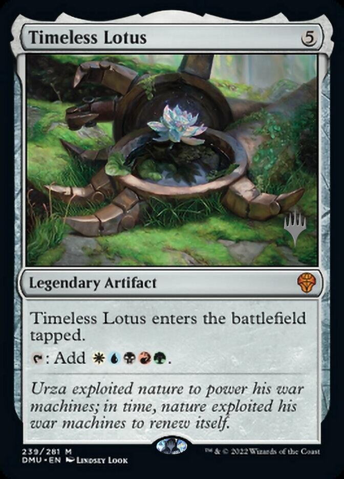Timeless Lotus (Promo Pack) [Dominaria United Promos] - Destination Retro