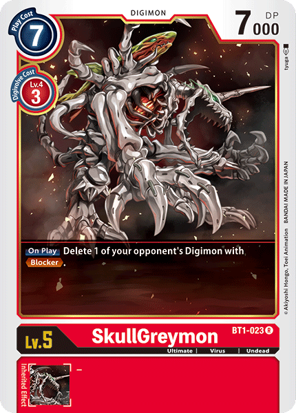SkullGreymon [BT1-023] [Release Special Booster Ver.1.0] - Destination Retro