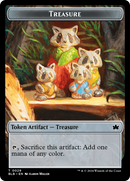 Treasure // Steampath Charger Double-Sided Token [Bloomburrow Tokens] - Destination Retro
