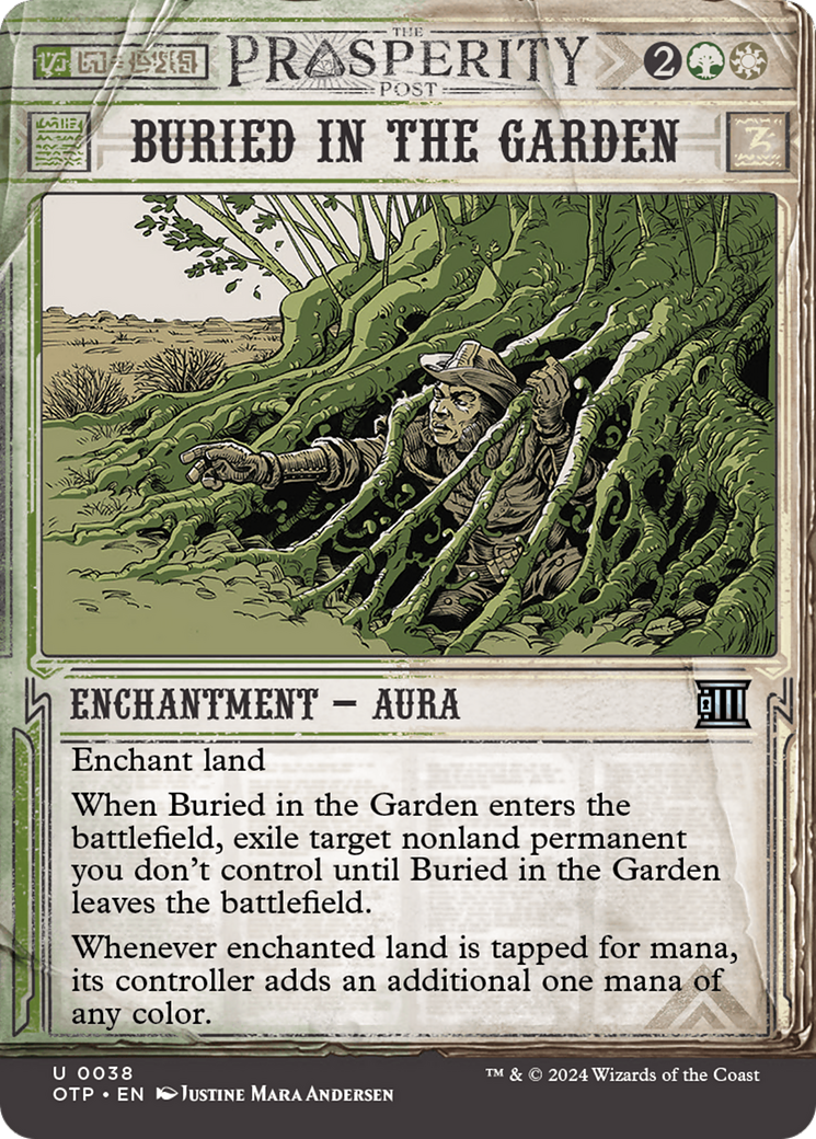 Buried in the Garden [Outlaws of Thunder Junction: Breaking News] - Destination Retro