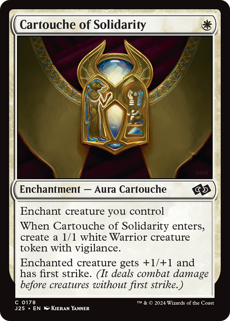 Cartouche of Solidarity [Foundations Jumpstart] - Destination Retro