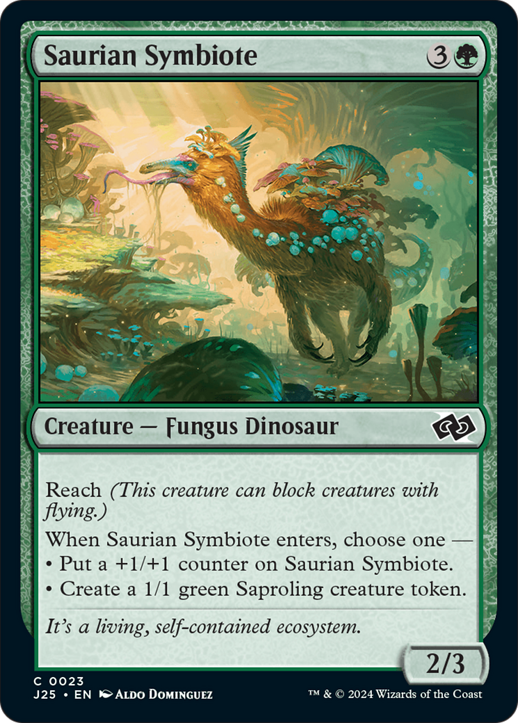 Saurian Symbiote [Foundations Jumpstart] - Destination Retro