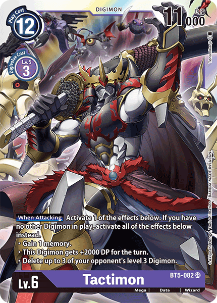 Tactimon [BT5-082] [Battle of Omni] - Destination Retro