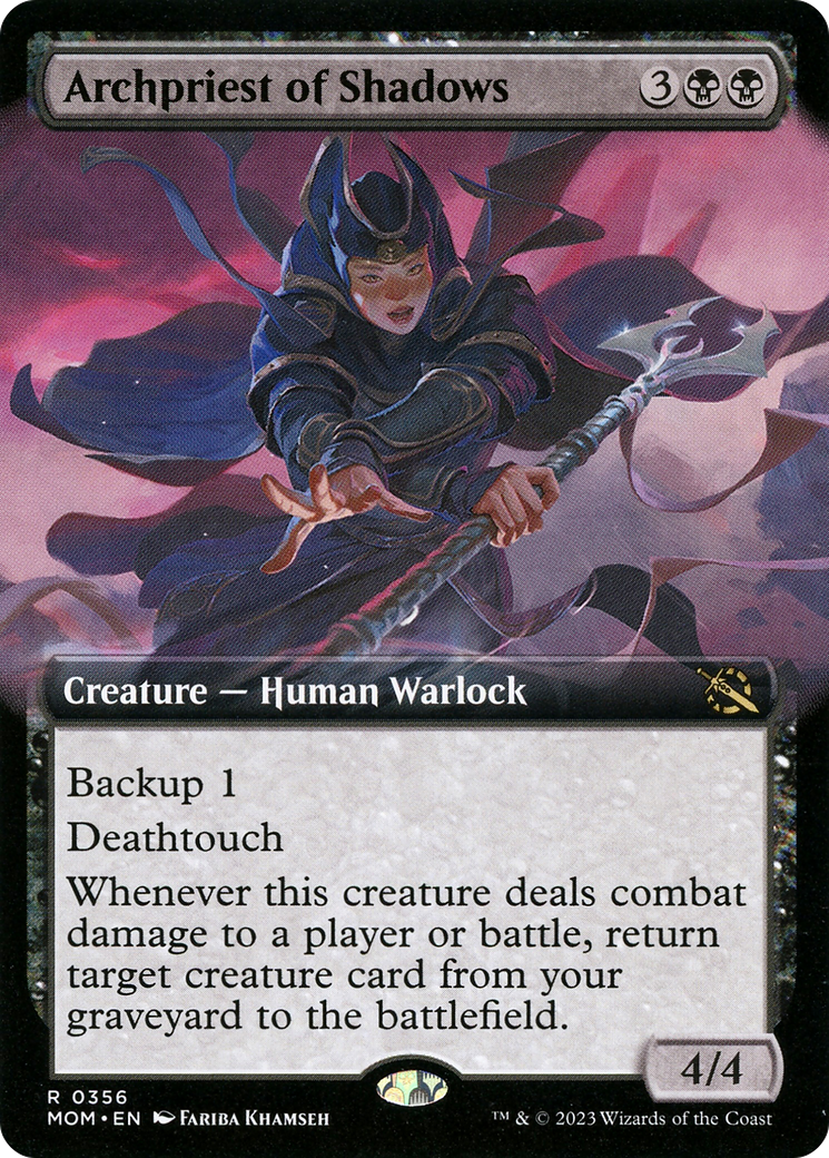 Archpriest of Shadows (Extended Art) [March of the Machine] - Destination Retro