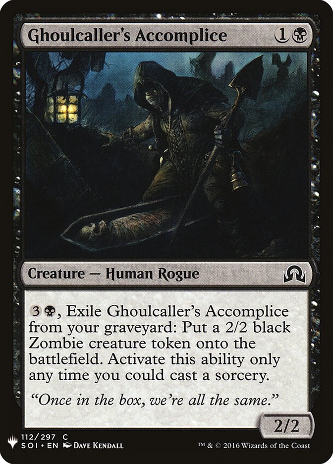Ghoulcaller's Accomplice [Mystery Booster] - Destination Retro