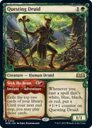 Questing Druid // Seek the Beast (Showcase) [Wilds of Eldraine] - Destination Retro