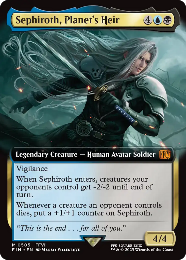 Sephiroth, Planet's Heir (Extended Art) [FINAL FANTASY] - Destination Retro