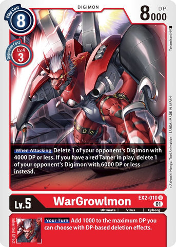 WarGrowlmon [EX2-010] [Digital Hazard] - Destination Retro