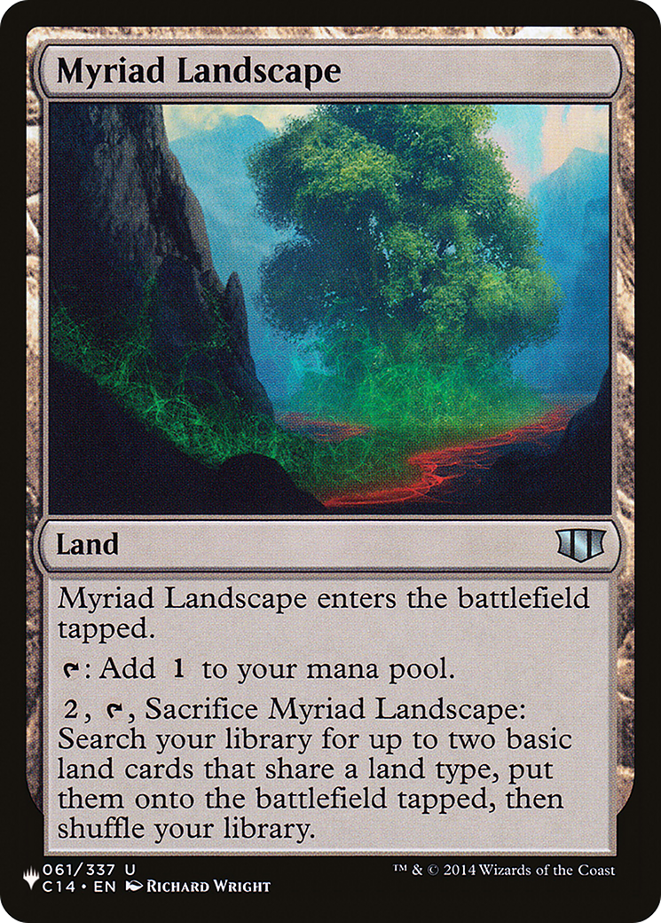 Myriad Landscape (C14) [Secret Lair: Angels] - Destination Retro