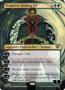 Professor Dellian Fel (Borderless) [Secrets of Strixhaven] - Destination Retro
