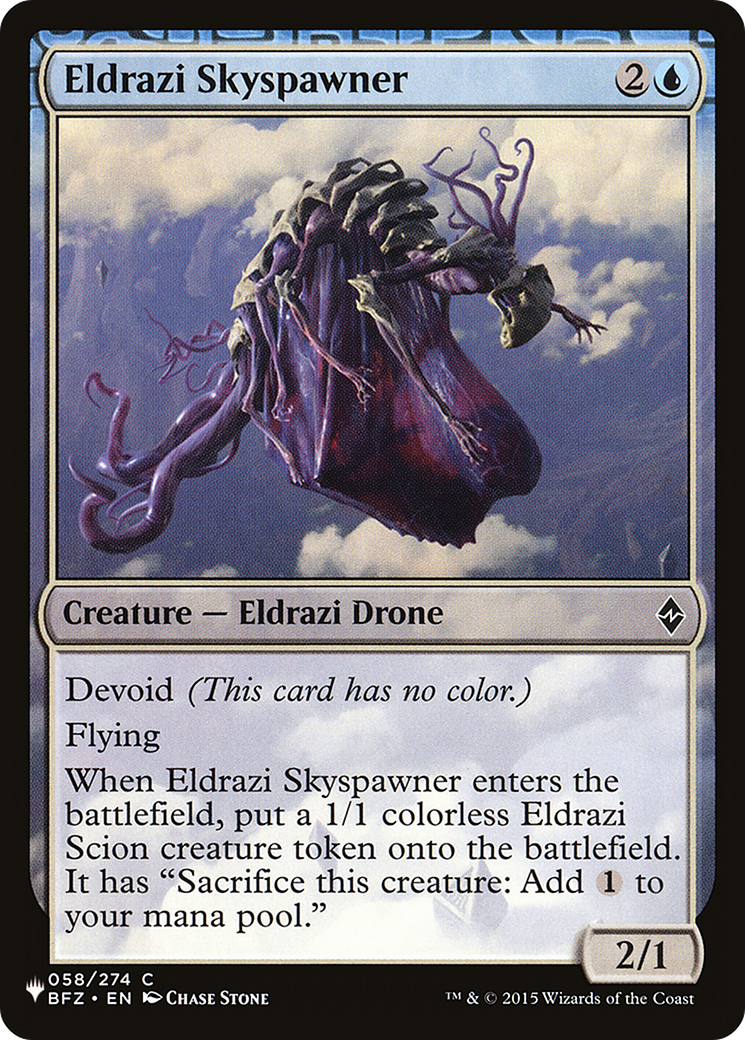 Eldrazi Skyspawner [The List] - Destination Retro