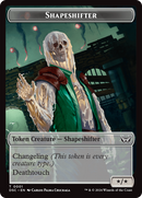 Insect (0011) // Shapeshifter Double-Sided Token [Duskmourn: House of Horror Commander Tokens] - Destination Retro