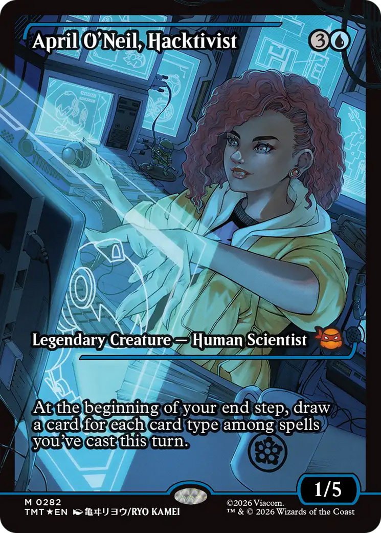 April O'Neil, Hacktivist (0282) (Showcase) [Teenage Mutant Ninja Turtles] - Destination Retro