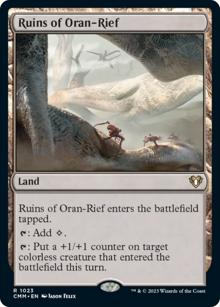 Ruins of Oran-Rief [Commander Masters] - Destination Retro