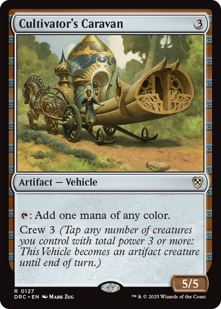 Cultivator's Caravan [Aetherdrift Commander] - Destination Retro