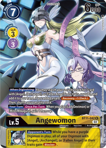 Angewomon [BT11-042] (Alternate Art) [Dimensional Phase] - Destination Retro