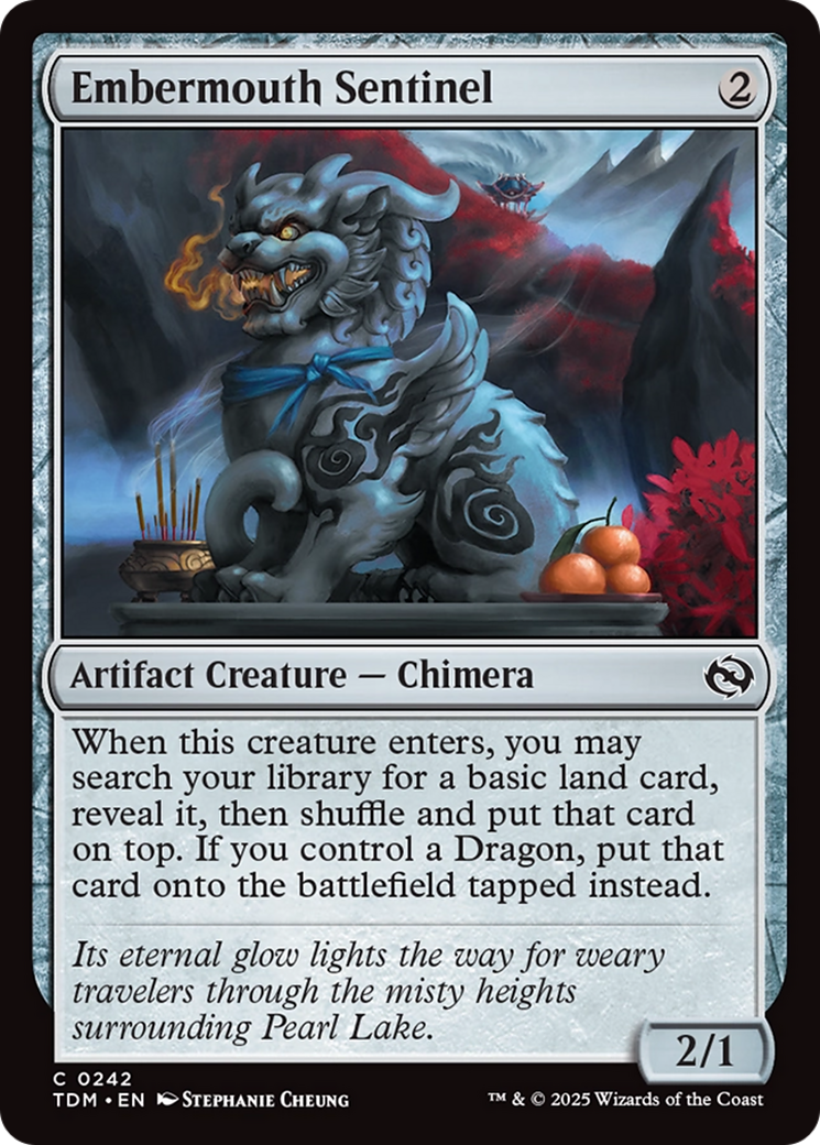 Embermouth Sentinel [Tarkir: Dragonstorm] - Destination Retro