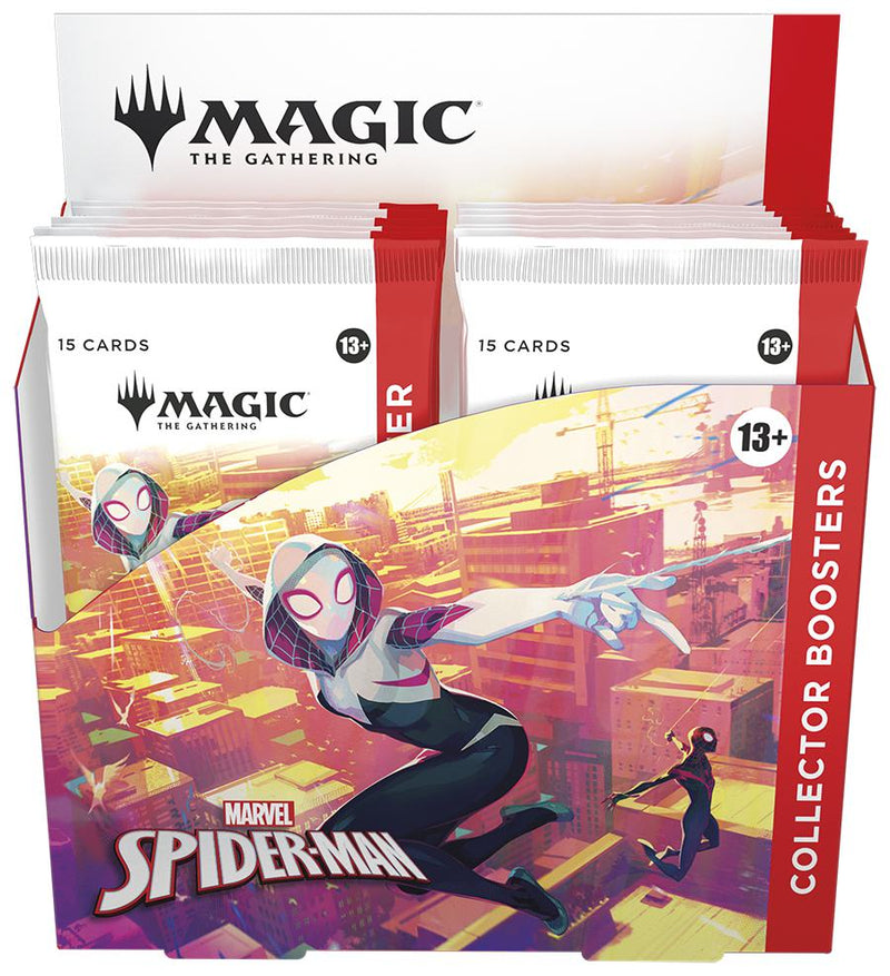 MTG - MARVEL'S SPIDER-MAN - Collector Booster Box (Available September 19th) - Destination Retro
