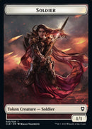 Soldier Token [Commander Legends: Battle for Baldur's Gate Tokens] - Destination Retro