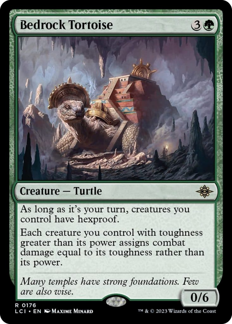 Bedrock Tortoise [The Lost Caverns of Ixalan] - Destination Retro