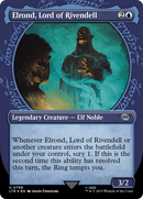 Elrond, Lord of Rivendell (Showcase) (Surge Foil) [The Lord of the Rings: Tales of Middle-Earth] - Destination Retro