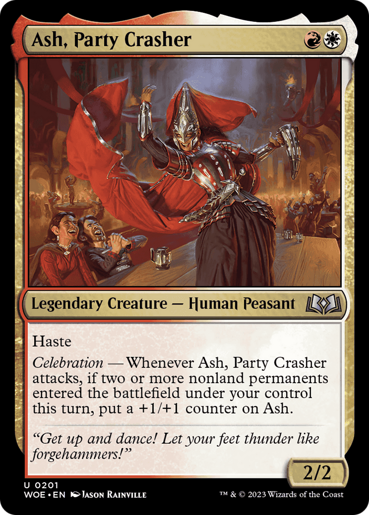 Ash, Party Crasher [Wilds of Eldraine] - Destination Retro