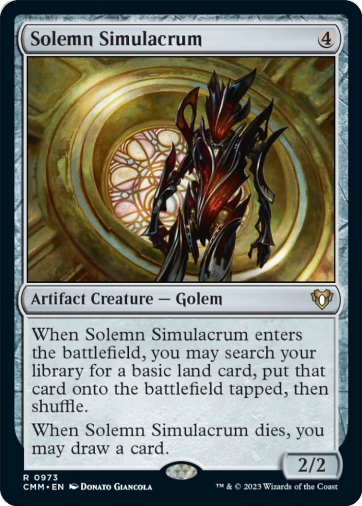 Solemn Simulacrum [Commander Masters] - Destination Retro