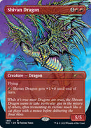 Shivan Dragon (Borderless) [Secret Lair Countdown Kit] - Destination Retro