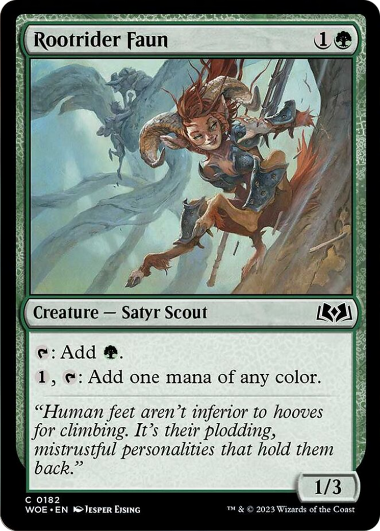 Rootrider Faun [Wilds of Eldraine] - Destination Retro