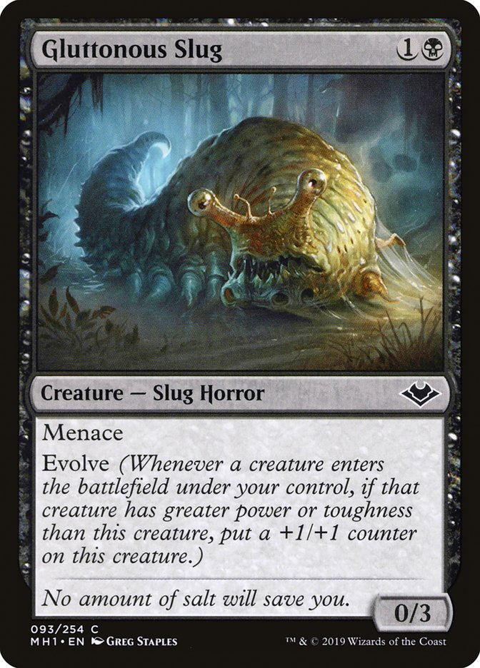 Gluttonous Slug [Modern Horizons] - Destination Retro