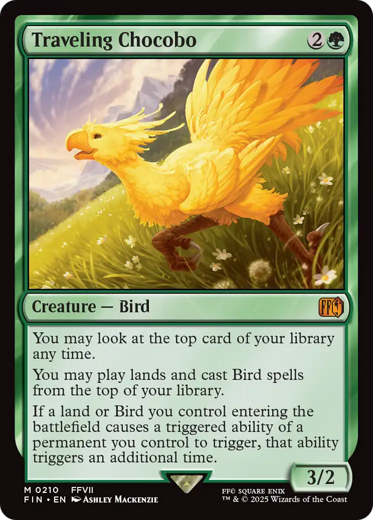 Traveling Chocobo [FINAL FANTASY] - Destination Retro