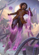 Kaya, Intangible Slayer Art Card [Phyrexia: All Will Be One Art Series] - Destination Retro