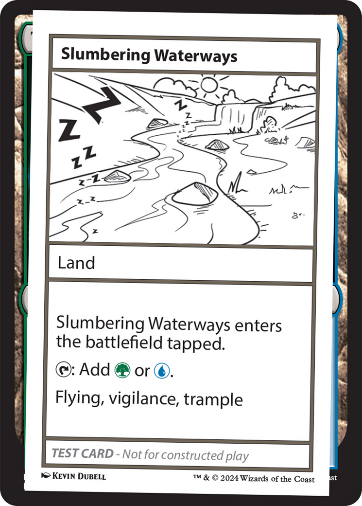 Slumbering Waterways [Mystery Booster 2 Playtest Cards] - Destination Retro