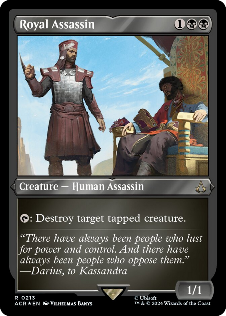 Royal Assassin (Foil Etched) [Assassin's Creed] - Destination Retro