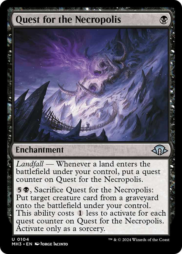 Quest for the Necropolis [Modern Horizons 3] - Destination Retro