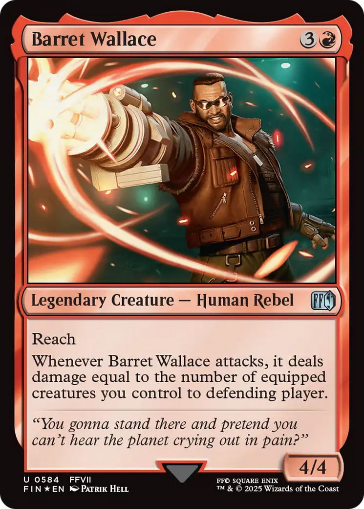 Barret Wallace (Surge Foil) [FINAL FANTASY] - Destination Retro