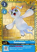 Gomamon [P-004] (2nd Anniversary Card Set) [Promotional Cards] - Destination Retro