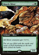 Muscle Sliver (Extended Art) [Secret Lair Drop Promos] - Destination Retro