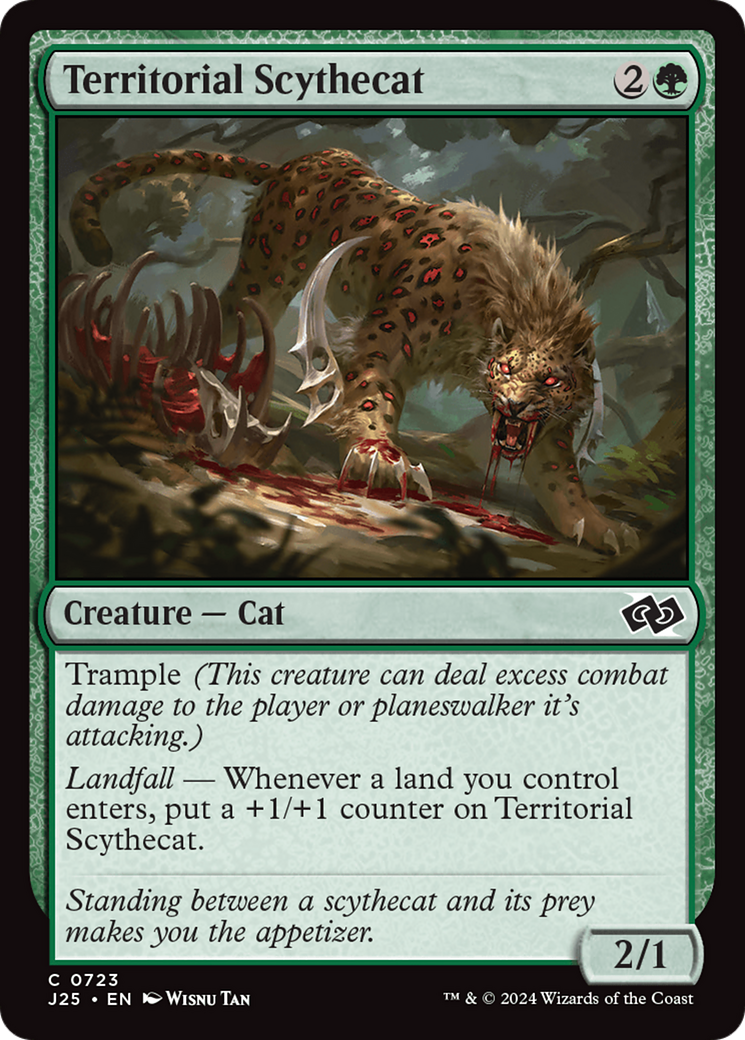 Territorial Scythecat [Foundations Jumpstart] - Destination Retro