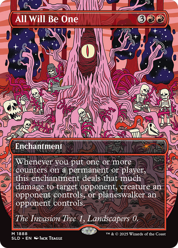 All Will Be One (Rainbow Foil) [Secret Lair Drop Series] - Destination Retro